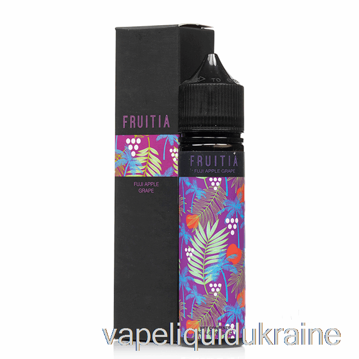 Vape Liquid Ukraine Fuji Apple Grape - Fruitia - 60mL 3mg